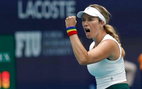 美国网球选手丹妮尔·柯林斯（Danielle Collins）透露已重新考虑退出比赛的决定